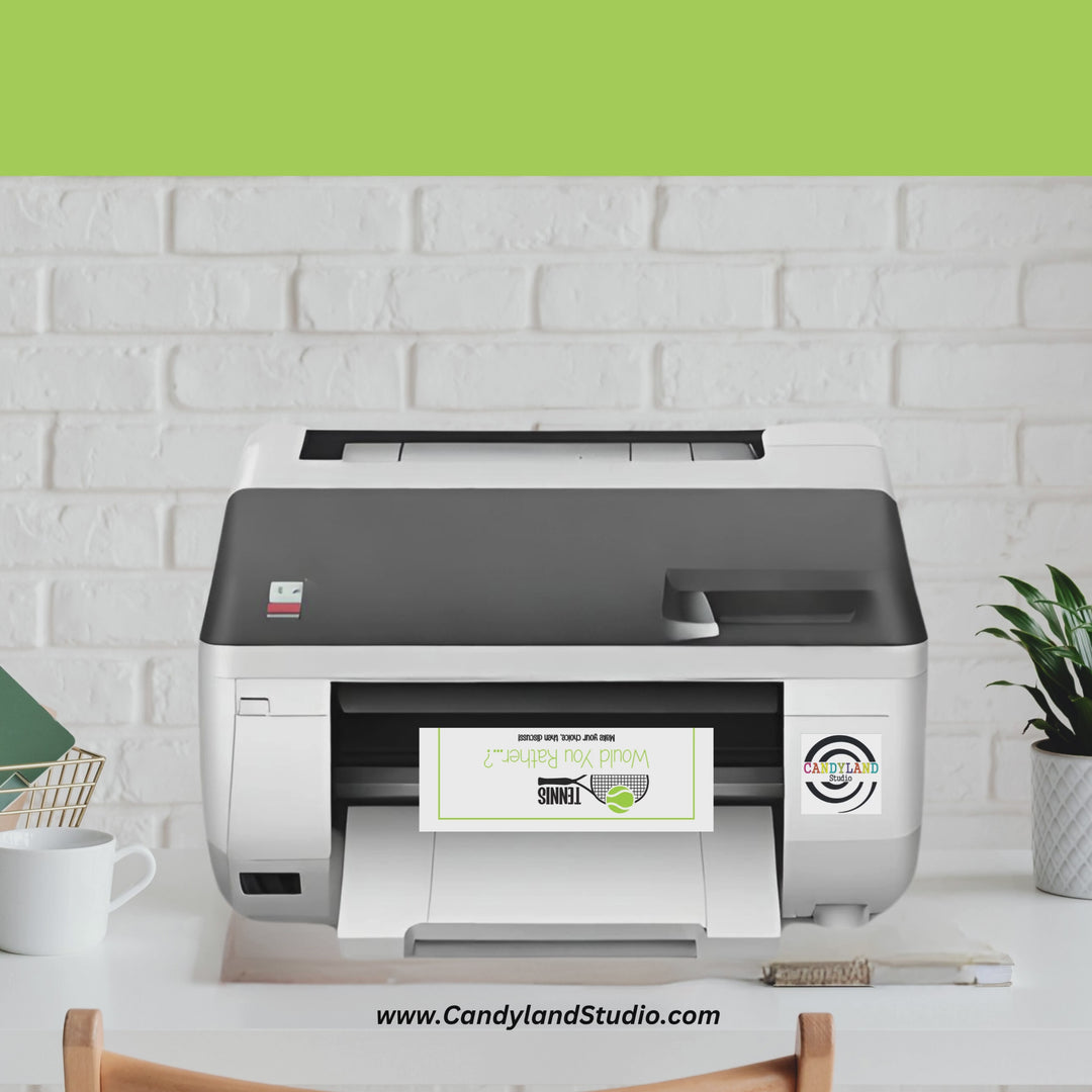 Tennis Team Game - Printable PDF Would You Rather Questions for Team Building