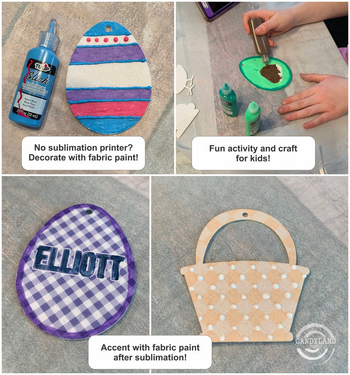 Easter Basket Felt Blanks