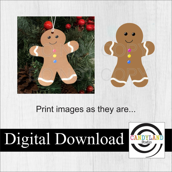 Gingerbread Man/Woman Digital Bundle
