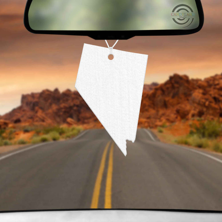 Nevada State Shape Felt Blanks