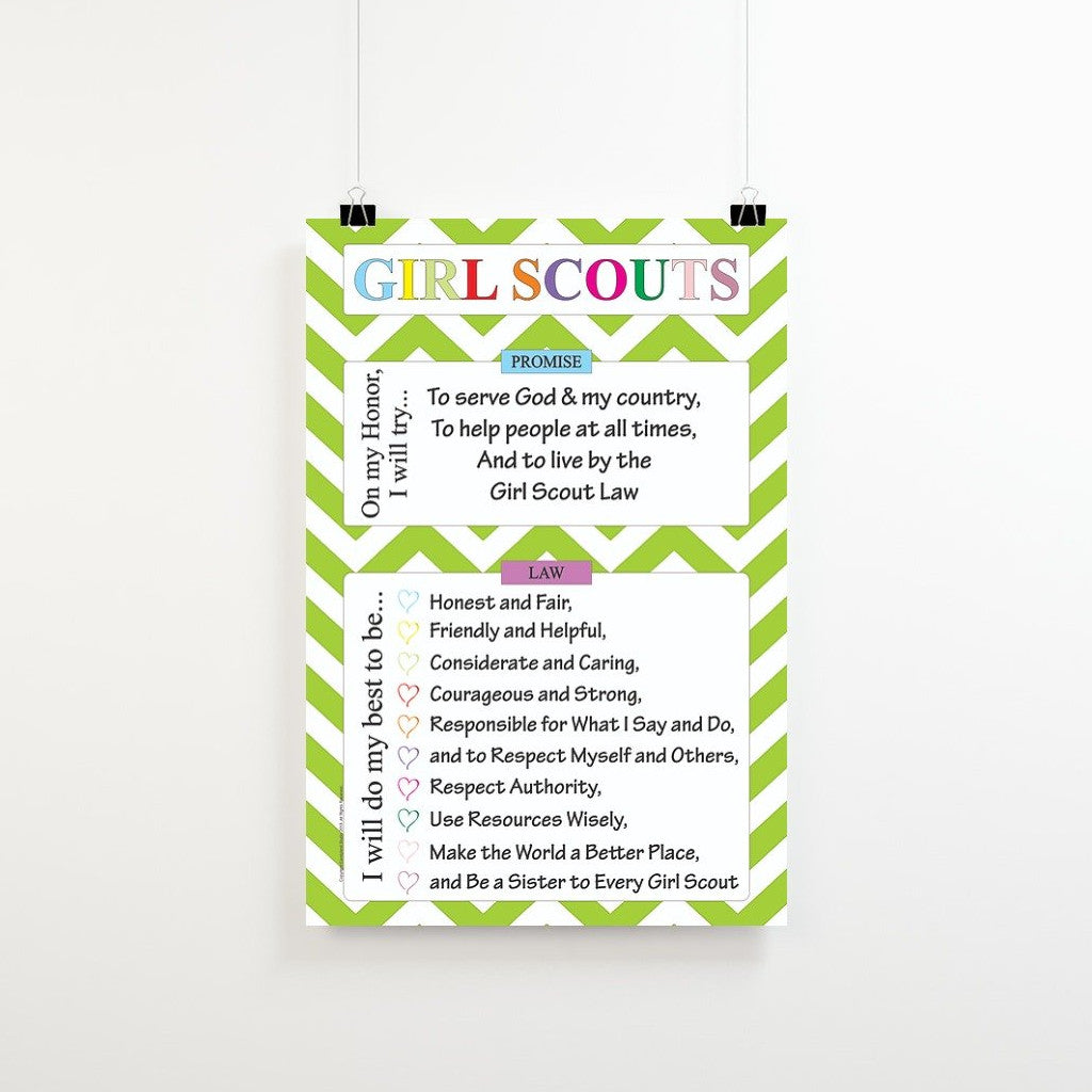 digital-download-girl-scout-promise-law-poster-candyland-studio for Girl Scout Law Free Printable Digital Download Girl Scout Promise & Law Poster – Candyland Studio for Girl Scout Law Free Printable