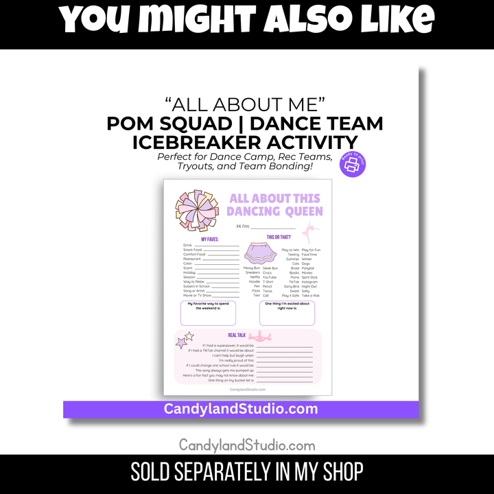 Pom Squad Dance Team "Find Someone Who"
