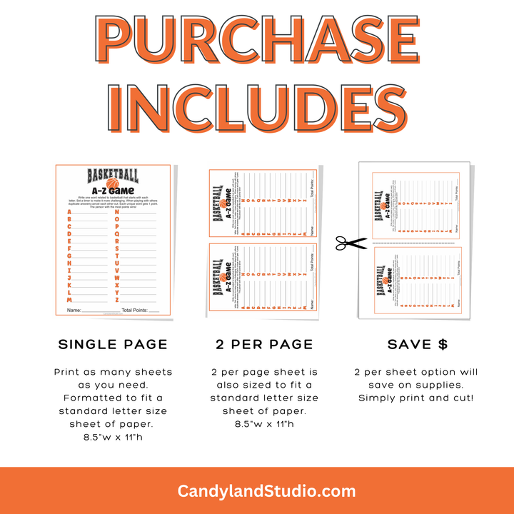 a printable coup sheet with instructions to purchase items