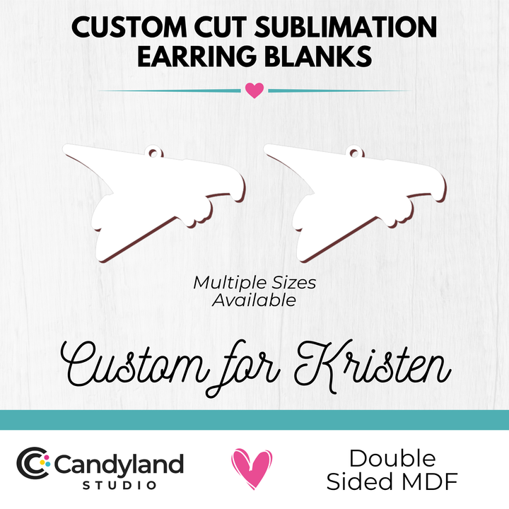 Custom Earring Blanks for Kristen