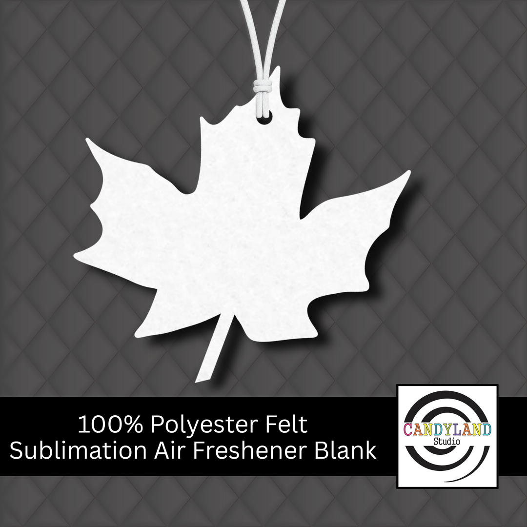 Fall Maple Leaf Air Freshener Felt Blanks