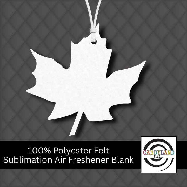 Fall Maple Leaf Air Freshener Felt Blanks