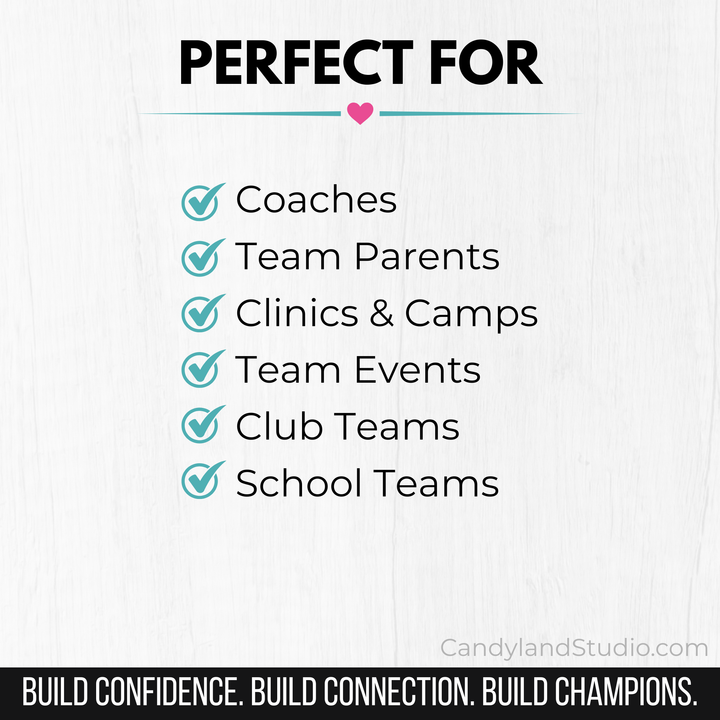 Football Social Bingo Team Building Game - Editable Template for Canva