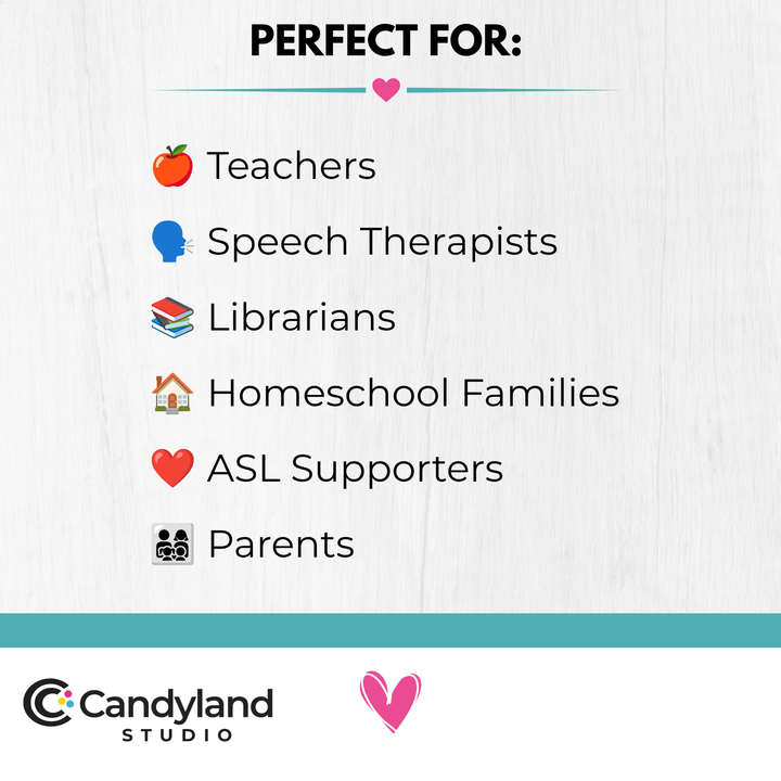 Halloween ASL Stickers | Reusable American Sign Language Reward Stickers for Teachers &amp; Speech Therapy
