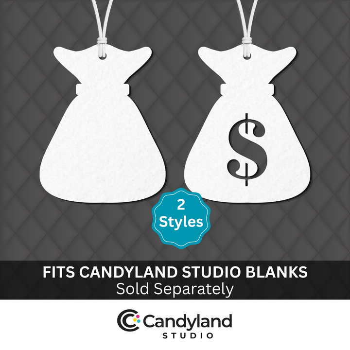 Money Bag Design Template Frames for Canva
