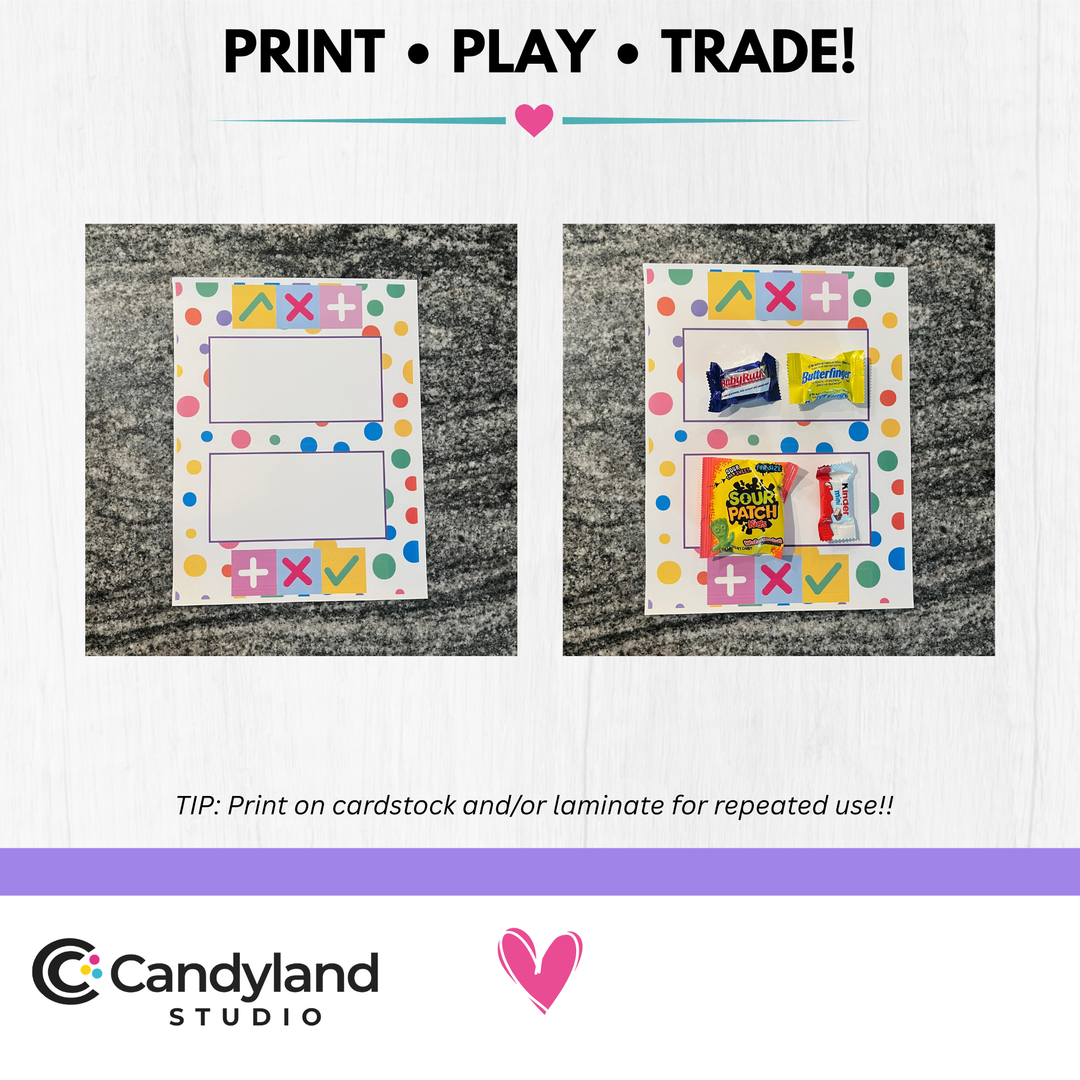 Fidget Trading Mat Template | Editable in Canva Printable Board for Kids