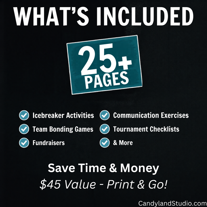 Volleyball Team Bonding Bundle | Printable Games, Icebreakers, Fundraiser &amp; Coaching Activities