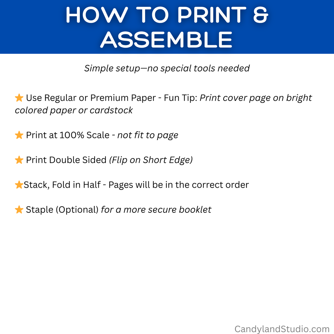 Volleyball Tournament Games, Activities, &amp; Keepsake Booklet