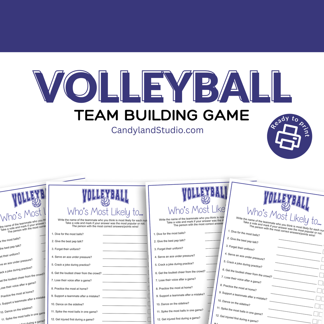 Volleyball Team Game - Who is Most Likely