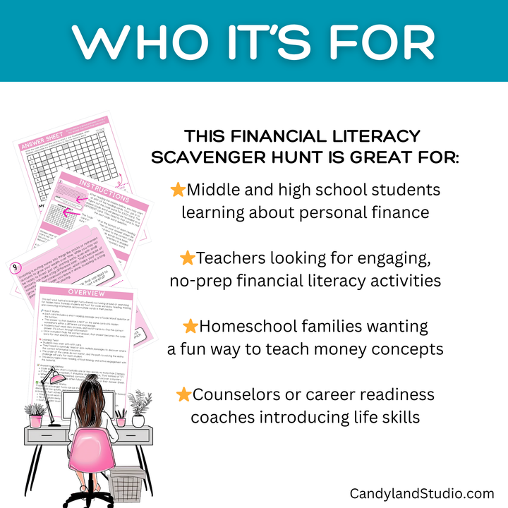 Financial Literacy Scavenger Hunt