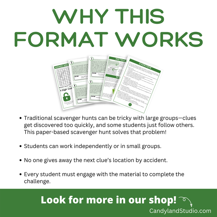 Financial Literacy Scavenger Hunt