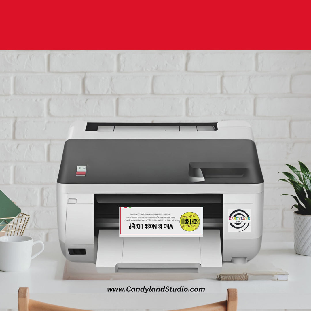 Softball Team Bonding | Printable Team Chemistry Builder & Mixer Activity PDF