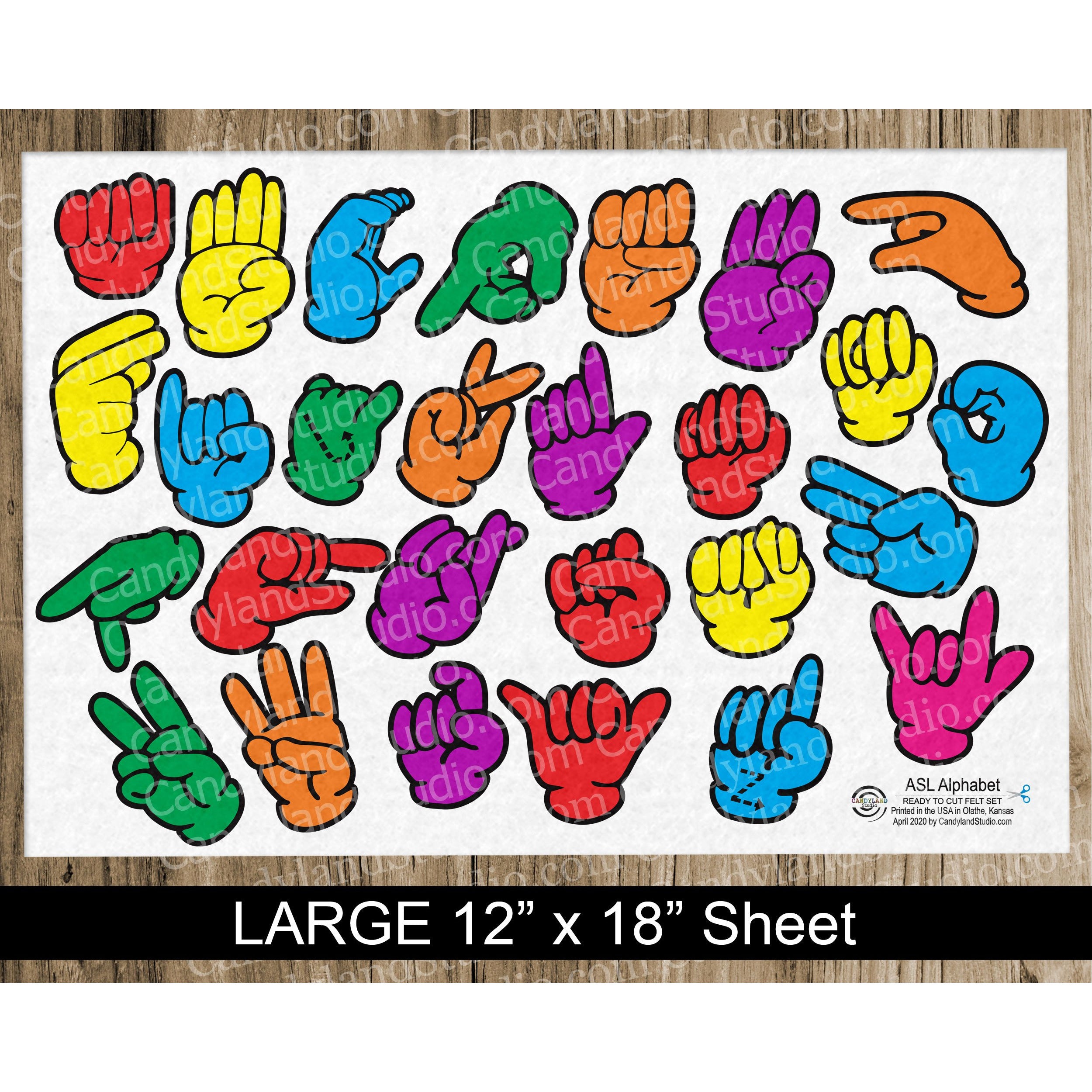 Asl Hand Shape Chart
