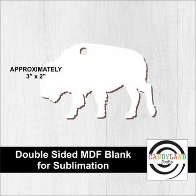 Buffalo Bison MDF Blanks - Double Sided