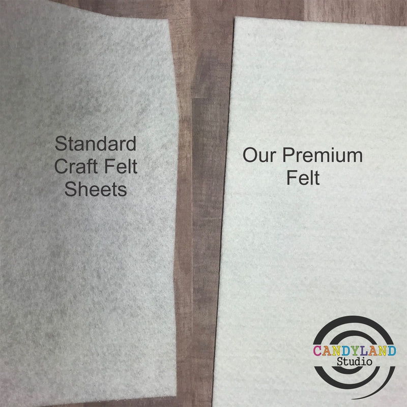 Premium Felt Sheets by Candyland Studio