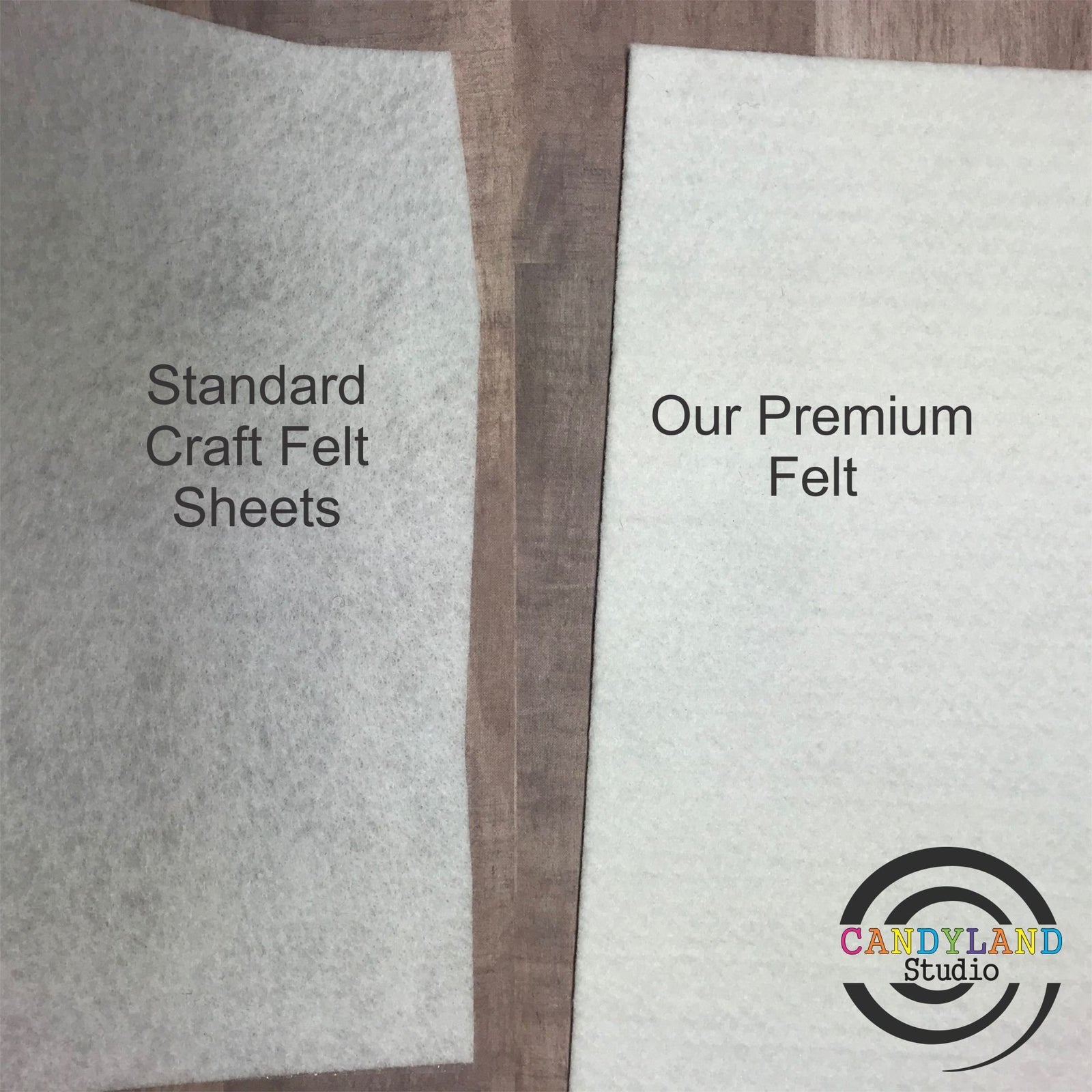 Quality Materials - Premium Felt Sheets by Candyland Studio