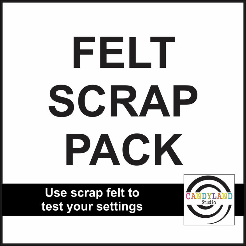 Scrap Pack for Felt Blanks
