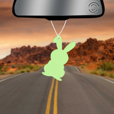 Pastel Solid Color Easter Bunny Rabbit Felt Air Freshener