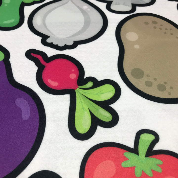 Fruits & Veggies Flannel Board Felt Story Sets
