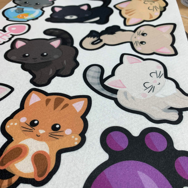 Kitty Cat Flannel Board Felt Story Set