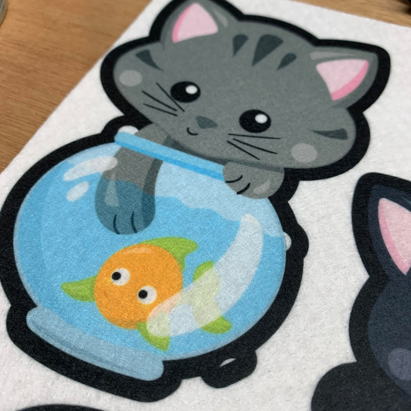 Kitty Cat Flannel Board Felt Story Set