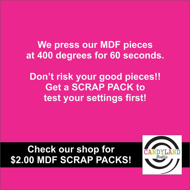 Elongated Diamond Earring Blanks - Double Sided MDF