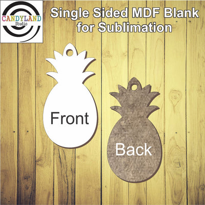 Pineapple MDF Blanks - Single Sided