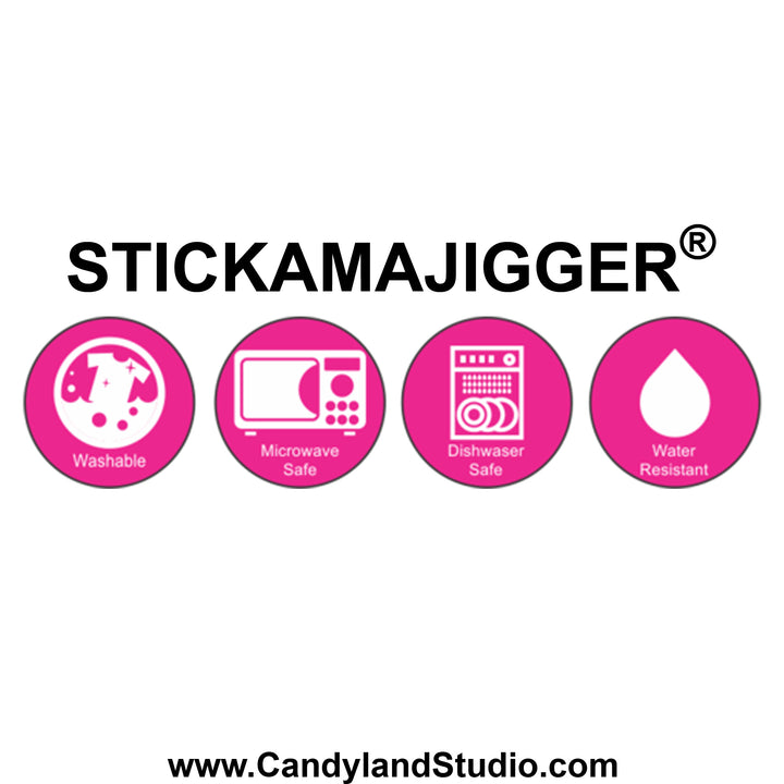 Sticks Sign Language Set of 10 American Sign Language Tiny Charts - Peel & Stick Cheat Shee ...