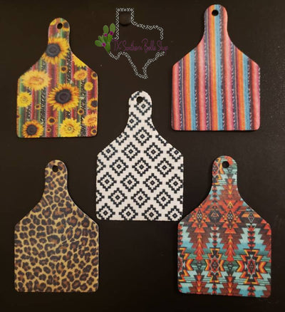Cow Tag Felt Blanks