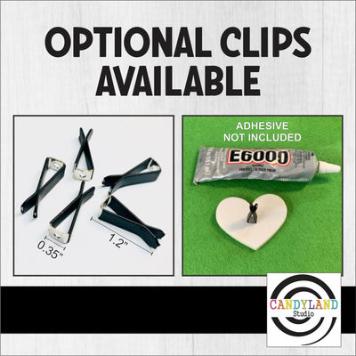 Round Circle Car Vent Clip Air Freshener Blanks
