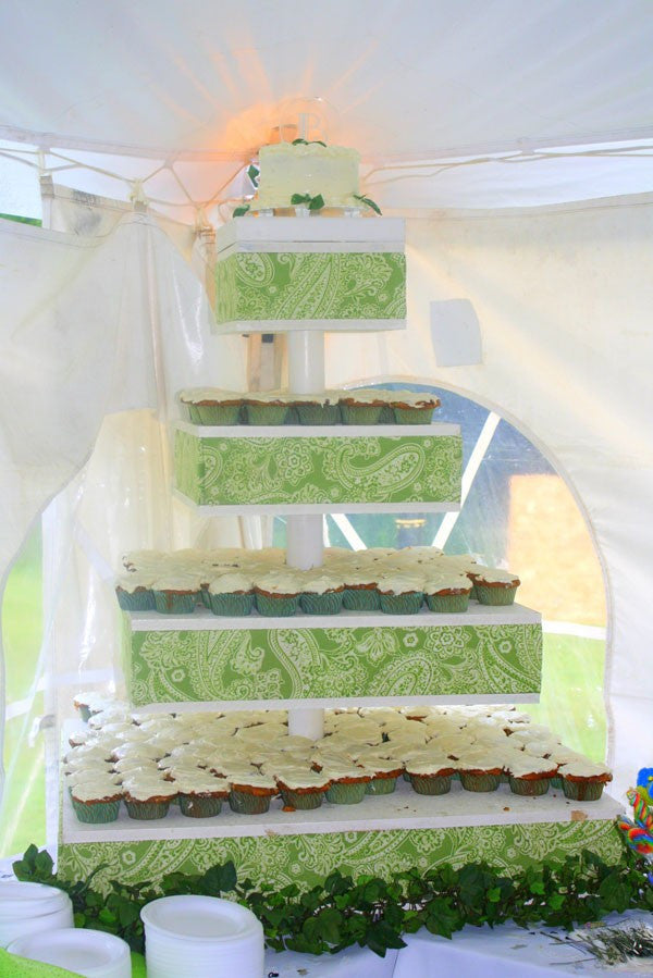 4 Tier Medium/Large Cupcake Stand