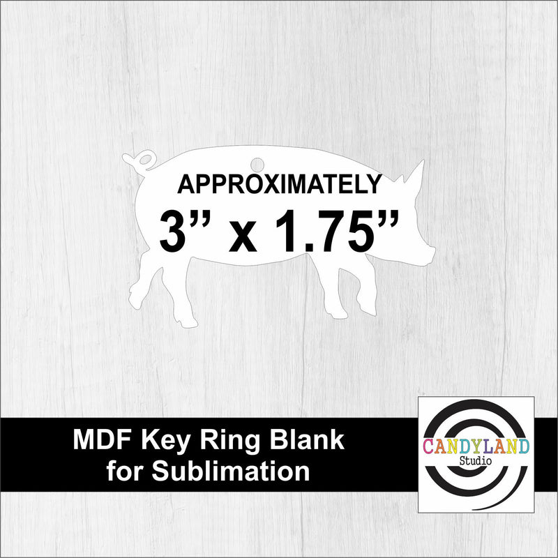 Pig MDF Sublimation Blanks