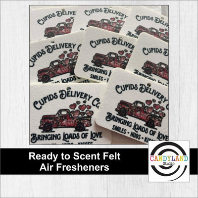 Unscented Cupid's Delivery Felt Air Freshener