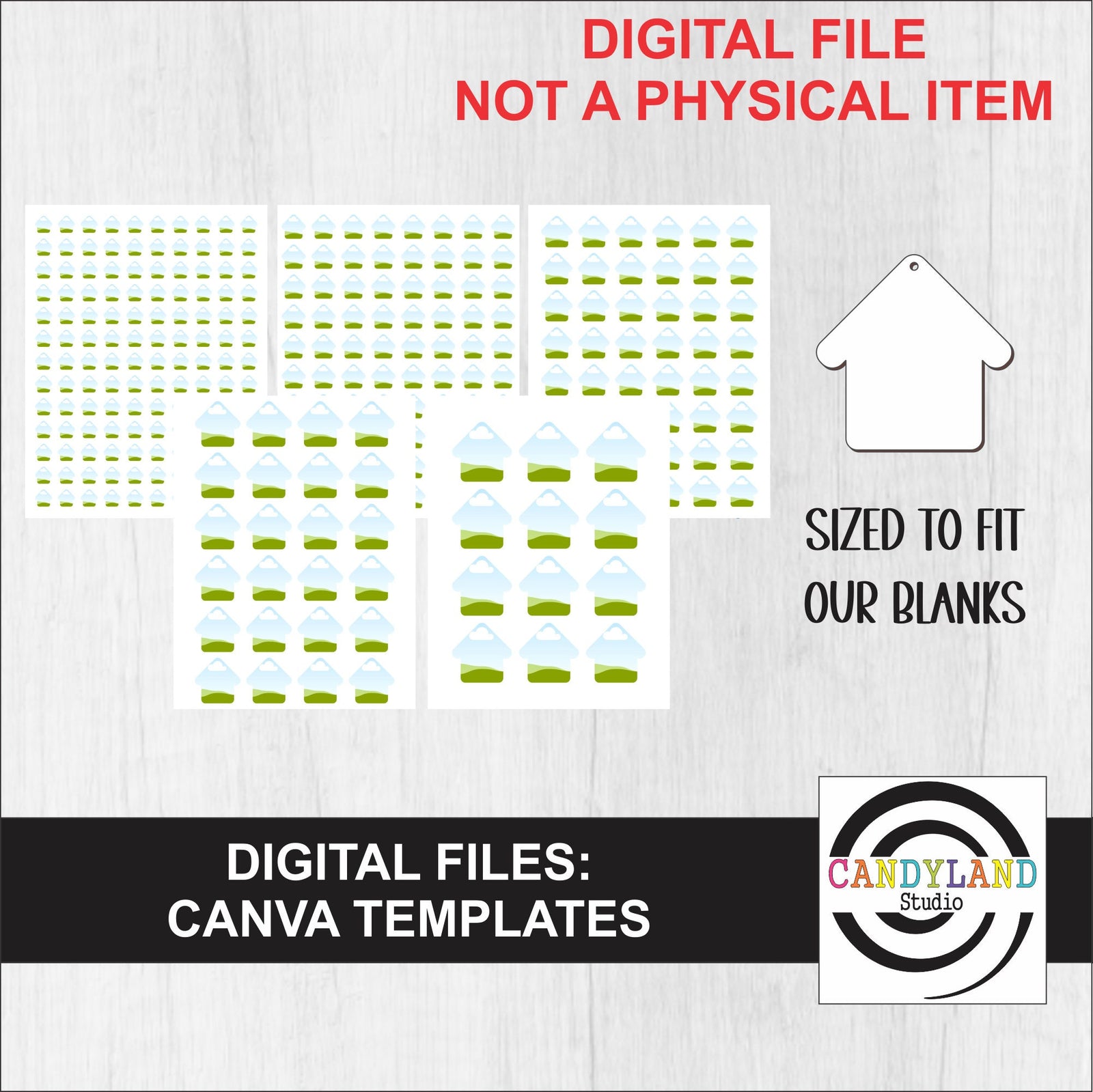 a digital file with a house and trees on it