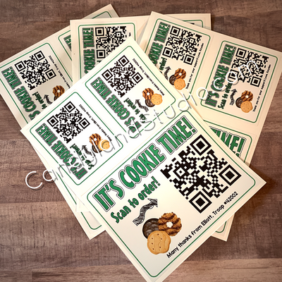 Girl Scout Cookie Business Stickers